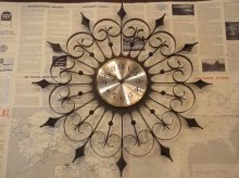 他の写真1: 1950's-60's WELBY製 ヴィンテージ サンバーストクロック アンティーク 壁掛け時計 ミッドセンチュリー