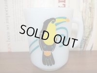 レア!! ファイヤーキング トゥーカン ＴＯＵＣＡＮ オオハシ マグカップ Fire-king