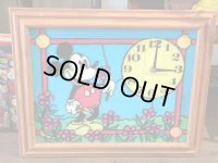 レア!! ミッキーマウス ディズニー ウォールクロック ヴィンテージ アンティーク 壁掛け時計 DISNEY