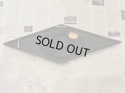 画像11: 紙タグ付きデッドストック!! ヴィンテージ ダイヤ型 縦/横 ２WAY アンティーク ウォールクロック USA vintage Burwood社製 ミッドセンチュリー