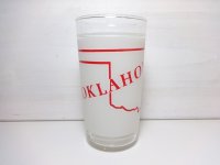 フェデラル ビンテージ スーベニアタンブラー グラス オクラホマ州 OKLAHOMA vintage FEDERAL 1950's 1960's