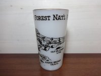ヘーゼルアトラス ミルクガラス スーベニアタンブラー アリゾナ州 vintage HAZEL ATLAS ARIZONA
