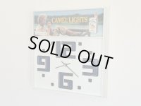 ビンテージ CAMEL キャメル タバコ ウォールクロック 壁掛け時計 vintage