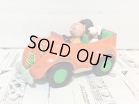 ビンテージ スヌーピー ダイキャストカー オレンジ チャーリーブラウン ペパーミントパティ AVIVA 1970's-1980's vintage USA SNOOPY