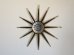 画像3: サイズ大!! ビンテージ 1950's WELBY製 USA サンバーストクロック ウォールクロック 壁掛け時計 サンバースト モダン ミッドセンチュリー アンティーク