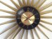 画像3: サイズ大!! ビンテージ 1950's ELGIN製 USA サンバーストクロック ウォールクロック 壁掛け時計 サンバースト モダン ミッドセンチュリー アンティーク