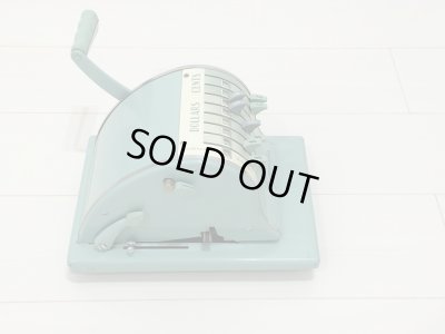 画像4: paymaster check writer  ビンテージ 小切手 チェックマシン チェックライター ミントグリーン ジェダイカラー vintage 1960's 1970's