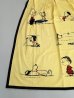 画像2: ビンテージ スヌーピー カーテン ファブリック 生地 1960's SNOOPY PEANUTS (2)