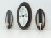 画像1: レア!! 1950's Waltham製 ビンテージ アンティーク ウォールクロック＆キャンドルホルダーSET 壁掛け時計 モダン ミッドセンチュリー (1)