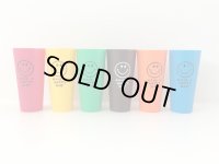 [新品雑貨]　スマイル カラフルカップ 6色セット