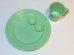 画像3: ジェダイ キャンドルウィック スタイル ディップカップ ソルトカップ 小皿 ツブツブ jadeite (3)