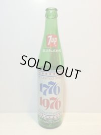 7UP セブンアップ ビンテージ ボトル 瓶 アメリカ建国200周年記念ボトル 1976年 1970's vintage 