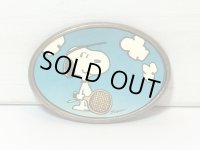 ヴィンテージ スヌーピー バックル テニススヌーピー MADE IN USA vintage snoopy