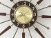 画像7: レア!! ビンテージ 1960's UNITED社製 サンバーストクロック ミッドセンチュリー 壁掛け時計 アンティーク