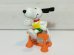 画像1: USA Determined社製 スヌーピー ビンテージ PVC フィギュア 1984年 オリンピック PEANUTS SNOOPY (1)