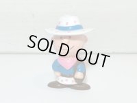 USA チャーリーブラウン カウボーイ ヴィンテージ PVC フィギュア PEANUTS SNOOPY スヌーピー