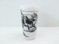 ヘーゼルアトラス COW カウ タンブラー Hazel Atlas ヴィンテージ