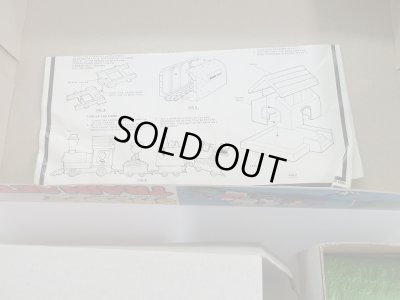 画像7: レア!! 動作確認済み可動品!! ビンテージ スヌーピー HASBRO社製 SNOOPY TRAIN SET 箱付き 1970's