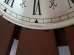 画像6: ヴィンテージ ハミルトン HAMILTON サンバーストクロック ウォールクロック ウッド WOOD ユリの紋章 壁掛け時計 ミッドセンチュリー MADE IN GERMANY
