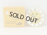 デッドストック 箱付き!! スマイル スマイリーフェイス SMILE ヴィンテージ LUX製  壁掛け時計 ウォールクロック アンティーク 1960's-70's vintage