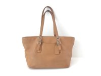 オールドコーチ OLD COACH トートバッグ ハンドバッグ キャメル ヴィンテージ USA vintage