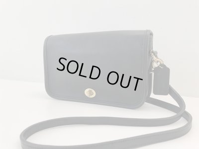 画像3: レア!! 箱付き!! 未使用 オールドコーチ OLD COACH ショルダーバッグ ブラック 黒 ヴィンテージ USA vintage