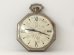 画像1: 1950's 1960's UNITED社製 ユナイテッド ポケットウォッチ型 懐中時計型 ヴィンテージ アンティーク ウォールクロック ミッドセンチュリー 壁掛け時計 vintage (1)