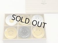 [新品雑貨] Smiley face 6PCS プチプレート セット スマイル SMILE お皿 プレート