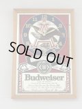Budweiser バドワイザー ビンテージ ミラー クロック サイン ノベルティ 壁掛け時計 アンティーク