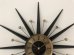 画像8: サイズ大!! ビンテージ 1950's WELBY製 サンバースト クロック ウォールクロック 壁掛け時計 ミッドセンチュリー アンティーク 