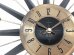 画像5: サイズ大!! ビンテージ 1950's WELBY製 サンバースト クロック ウォールクロック 壁掛け時計 ミッドセンチュリー アンティーク 