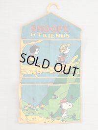 スヌーピー ヴィンテージ ビーグルスカウト ペパーミントパティ マーシー SHOE BAG 1970's 1980's 壁掛け飾り SNOOPY PEANUTS