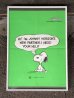 画像1: 1970's ヴィンテージ スヌーピー ポスター Johnny horizon SNOOPY poster PEANUTS USA (1)