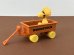 画像1: ウッドストック AVIVA社製 ビンテージ Mini Diecast WAGON ミニダイキャスト ワゴン ラジオフライヤー TOY 1970's 1980's vintage SNOOPY スヌーピー PEANUTS (1)