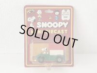 デッドストック 未開封 スヌーピー AVIVA社製 ヴィンテージ Mini Diecast ミニダイキャスト ミニカー TOY 1970's 1980's vintage SNOOPY PEANUTS
