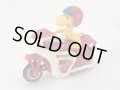 初期製造 1970's ビンテージ スヌーピー ウッドストック バイクトイ TOY SNOOPY