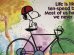 画像2: 1980's スヌーピー ヴィンテージ ポスター 自転車 argus USA SNOOPY poster PEANUTS (2)