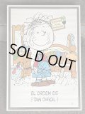 1970's ピッグペン PIGPEN Hallmark ヴィンテージ ポスター USA MEXICO スヌーピー SNOOPY poster PEANUTS