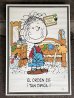 画像1: 1970's ピッグペン PIGPEN Hallmark ヴィンテージ ポスター USA MEXICO スヌーピー SNOOPY poster PEANUTS (1)