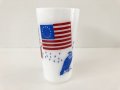 フェデラル ミルクガラス タンブラー アメリカ USA 自由の女神 星条旗 ヴィンテージ vintage federal ビンテージ