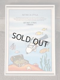 スヌーピー MetLife メットライフ ヴィンテージ ポスター SNOOPY poster PEANUTS USA