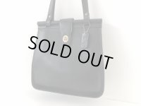 オールドコーチ OLD COACH トートバッグ ハンドバッグ ブラック 黒 ヴィンテージ USA vintage