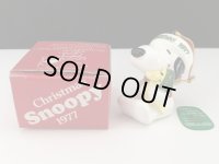 箱入り デットストック Determined ヴィンテージ スヌーピー 1977年 クリスマス オーナメント SNOOPY PEANUTS USA