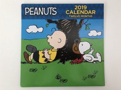 画像1: 2019年 PEANUTS SNOOPY カレンダー USA アメリカ 並行輸入品 スヌーピー チャーリーブラウン