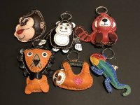 [新品雑貨]  レザーキーホルダー