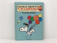 ヴィンテージ スヌーピー BOOK CHARLIE BROWN'S CYCLOPEDIA PEANUTS 古書 洋書 絵本 百科事典 アンティーク vintage