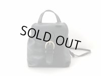 オールドコーチ OLD COACH リュック 黒 ブラック ヴィンテージ USA vintage コーチ ビンテージ レザー バッグ