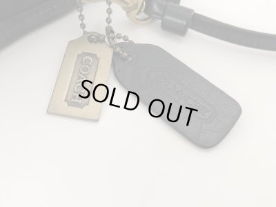 画像11: オールドコーチ OLD COACH 黒 ブラック ショルダーポーチ ショルダーバッグ ヴィンテージ USA vintage