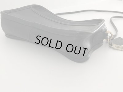 画像12: オールドコーチ OLD COACH 黒 ブラック ショルダーポーチ ショルダーバッグ ヴィンテージ USA vintage