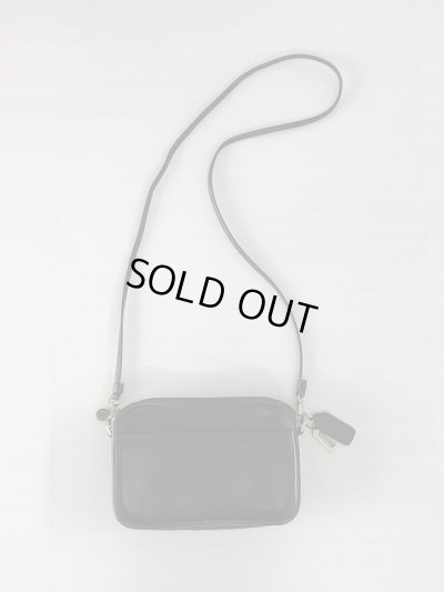 画像3: オールドコーチ OLD COACH 黒 ブラック ショルダーポーチ ショルダーバッグ ヴィンテージ USA vintage